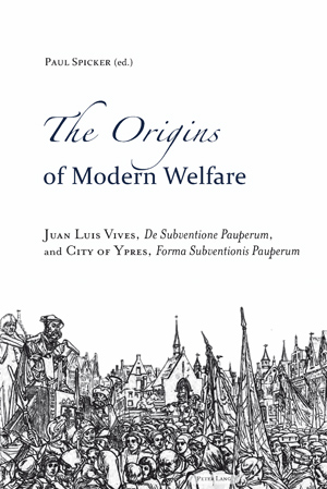 Book cover: the origins of modern welfare